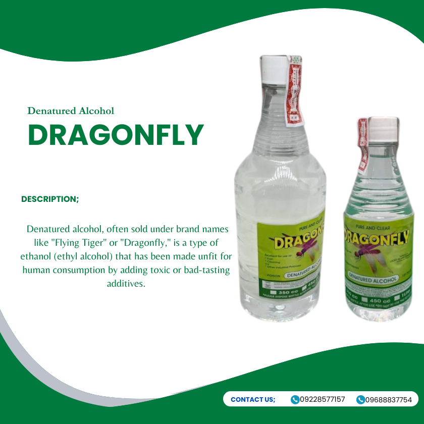 DRAGONFLY(Denatured Alcohol) DRAGONFLY(Denatured Alcohol)